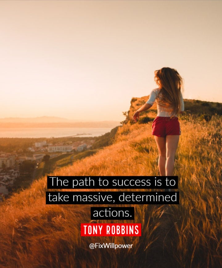 act now quote Robbins