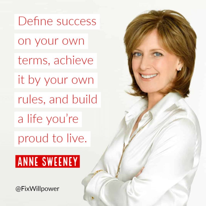 Anne Sweeney success quote