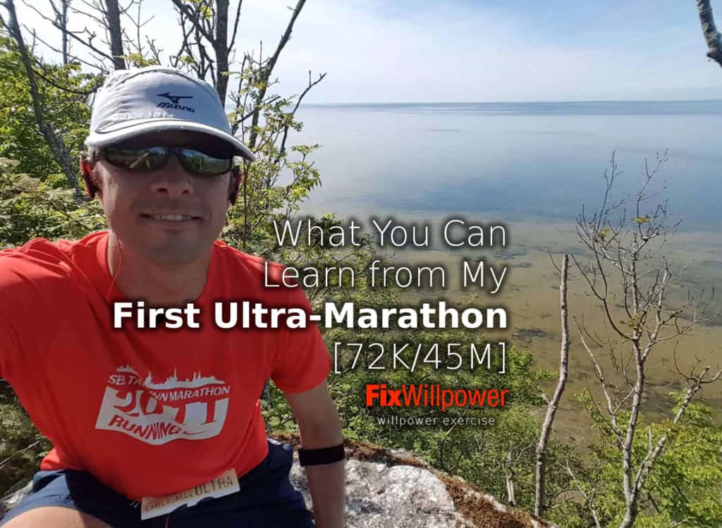 first ultra-marathon selfie learn