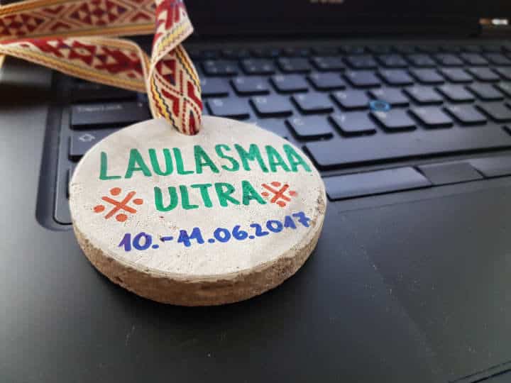 first ultra run medal