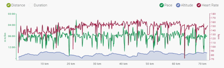 first ultra run results