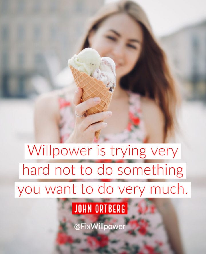 john ortberg willpower quote