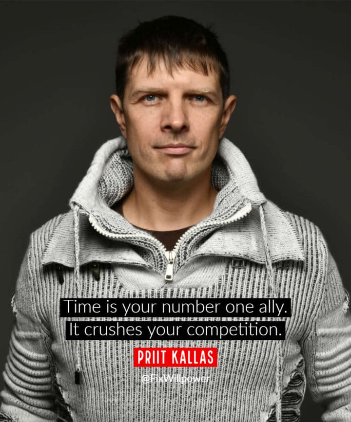 Priit Kallas time quote