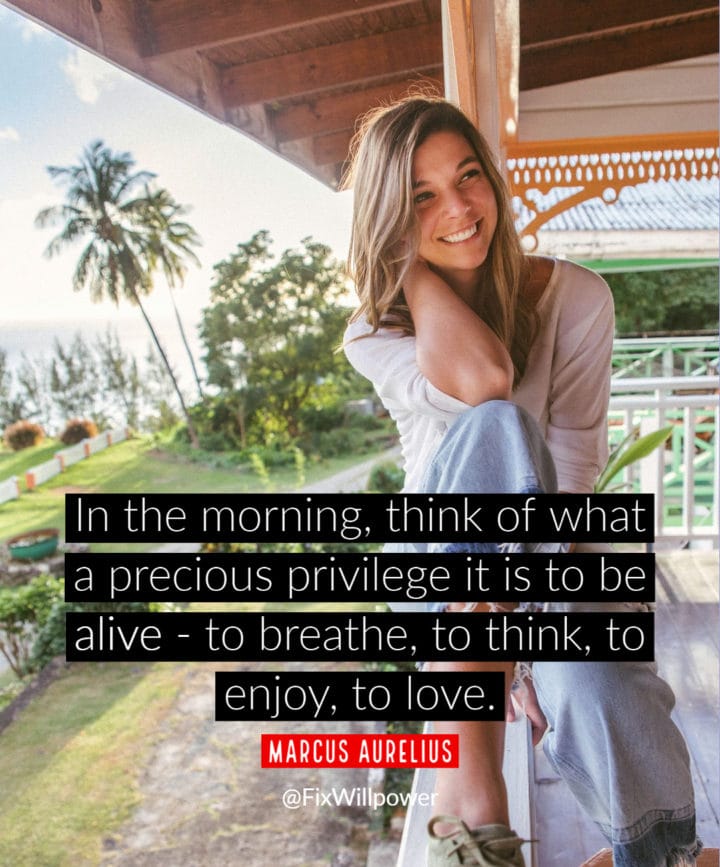 morning routine quotes aurelius