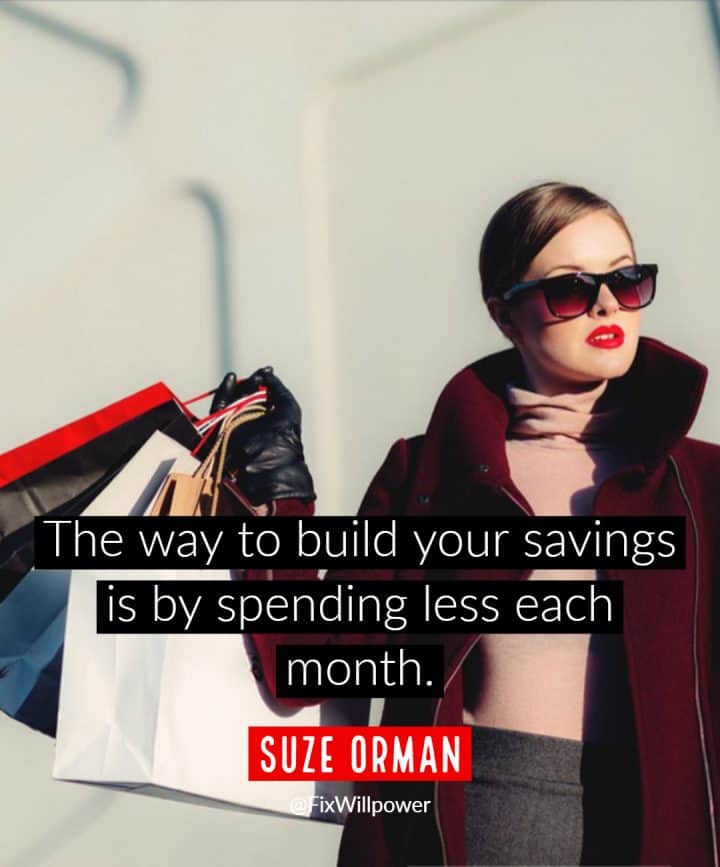 personal emergency funds quotes Suze Orman