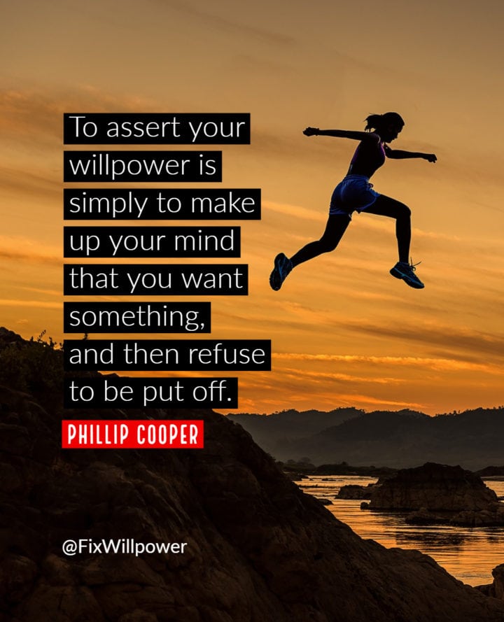 phillip cooper willpower quote