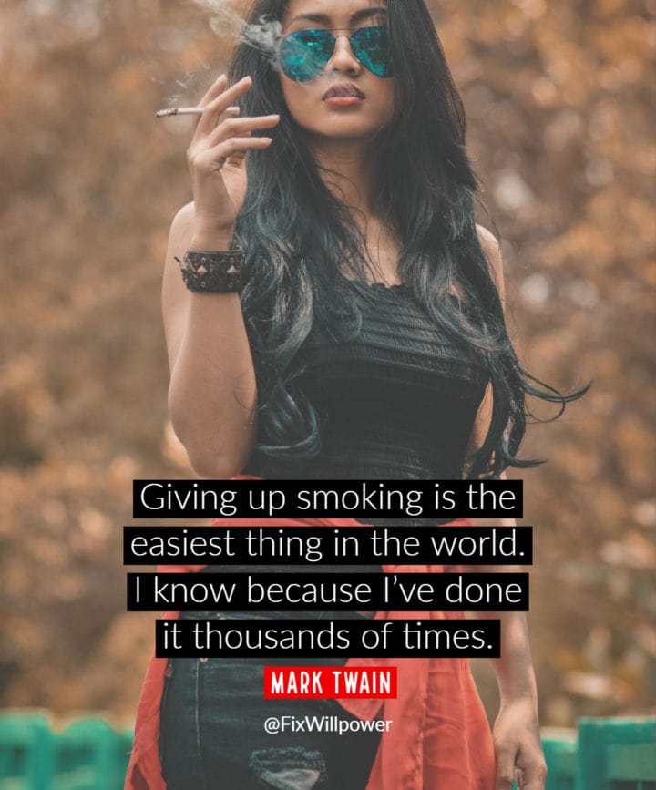 quit smoking quotes Twain