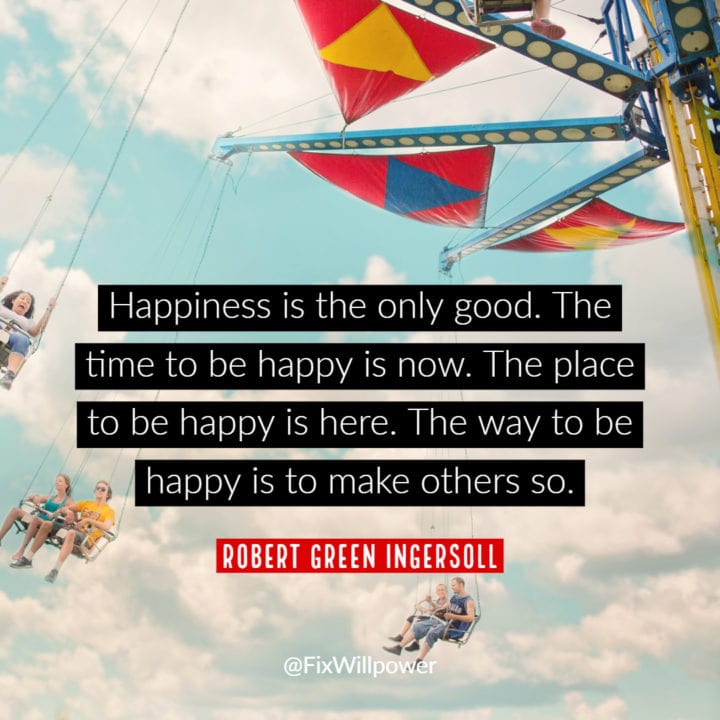 robert green ingersoll quote happiness