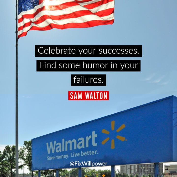 Sam Walton celebrate