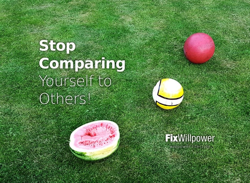 Stop Comparing Yourself to Others!