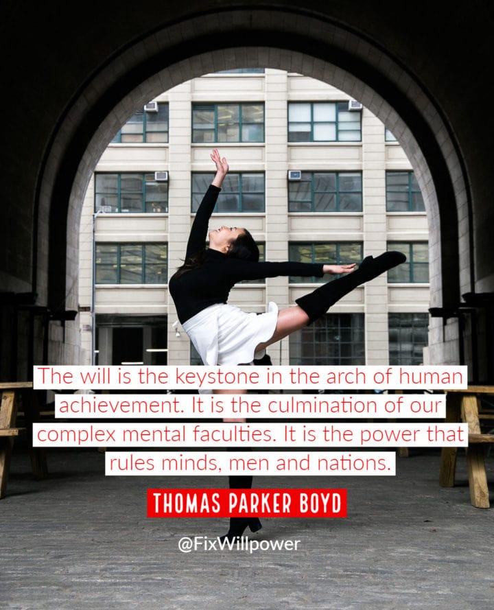 thomas parker boyd willpower quote