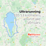 Ultrarunning: 105.53 kilometers around lake Võrtsjärv