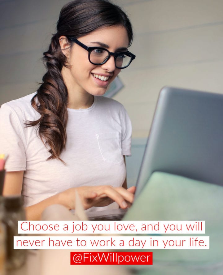 work you love quote