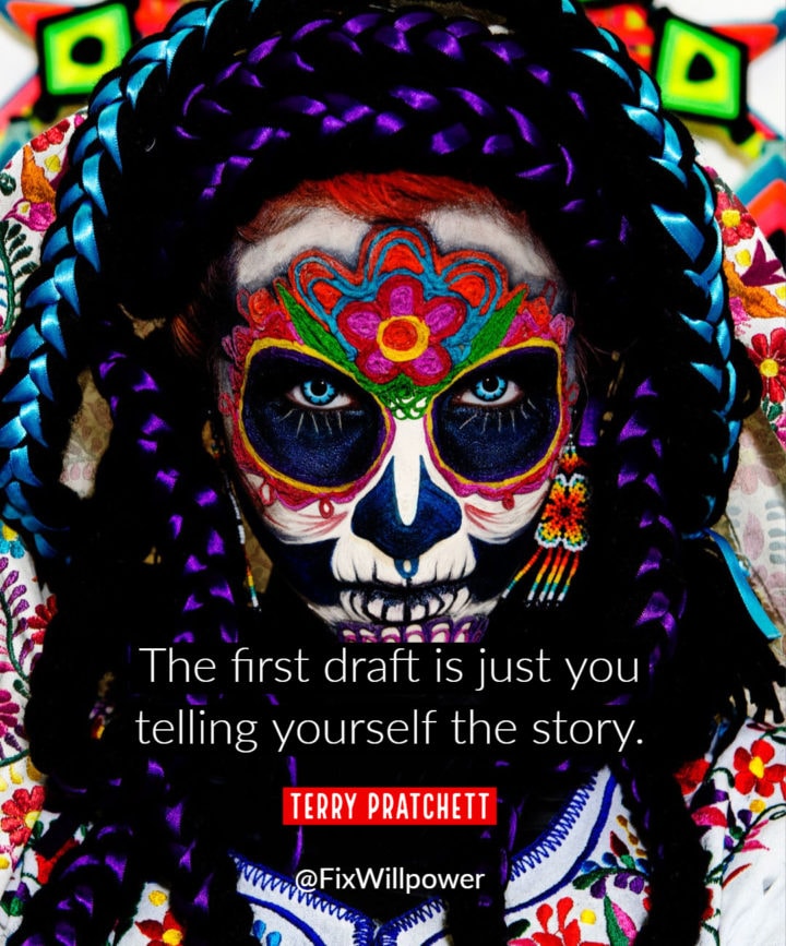 writing quote pratchett